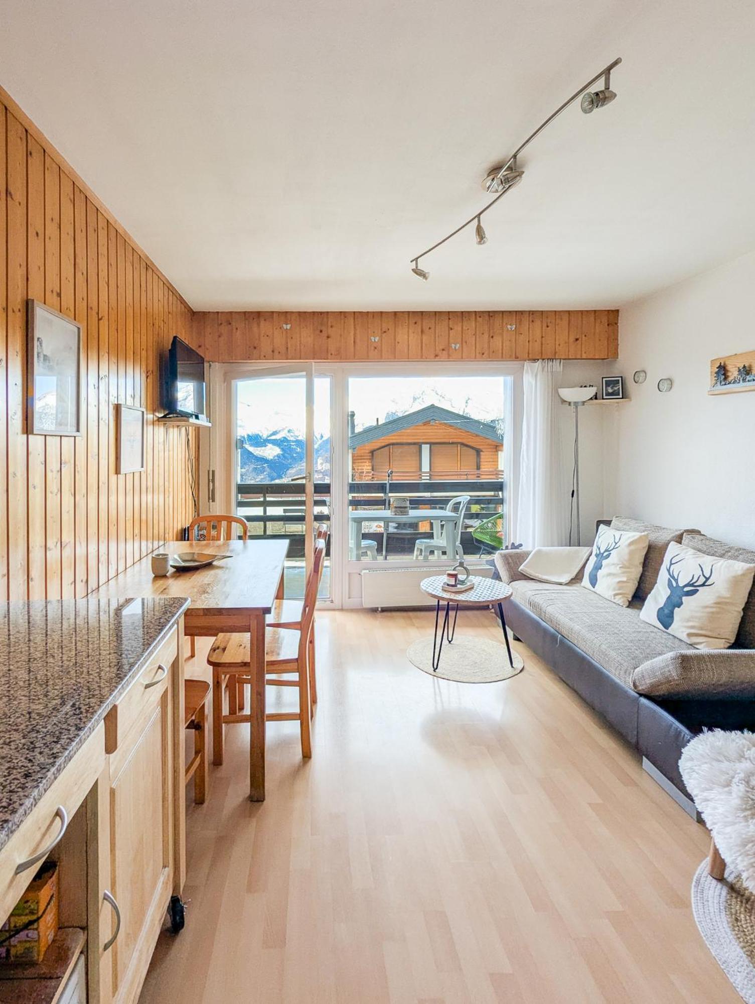 Center Of Veysonnaz With A View ! Apartment Екстериор снимка